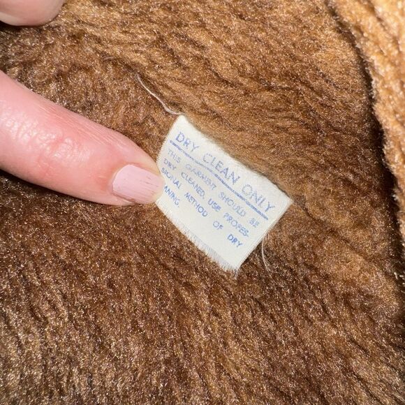 Vintage Men’s California Imperial Faux Fur Lined Coat – Size Large (Measured) - Picture 5 of 10